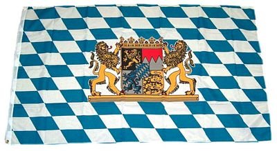 Fahne / Flagge Freistaat Bayern Löwen NEU 150 x 250 cm