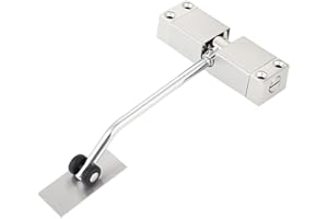 Fermeture de Porte Réglable Nevytol, Porte à Ressort en Alliage D'aluminium, pour Utilisation Résidentielle/Commerciale