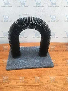 The DDS Store Cat Happy Arch Self-Groomer and Massager All in one Size : W34.5 x D24 x H35CM Approx