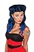 Produktbild Retro Rock Pin-Up Girl Maxine Costume Wig Adult: Blue One Size