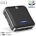 Price comparison product image HiGoing Bluetooth 5.0 Transmitter Receiver,Upgrade Software Digital Optical TOSLINK 3.5mm Wireless Audio Adapter TV/Home Stereo System - aptX HD, aptX LL, Low Latency, Pair 2 At Once