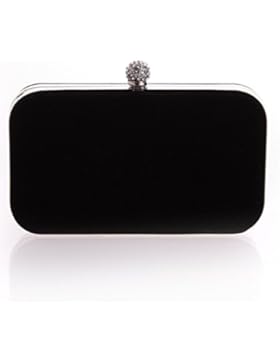 ERGEOB Damen Clutch Flanell Abendtasche für iPhone 6 Event Hochzeit Theater ins Kino und alle Partys