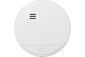 ABUS Rauchmelder RWM150 - langlebige 10-Jahres-Batterie - für Wohnräume und VdS geprüft nach DIN EN 14604 - 85 dB lauter Alar