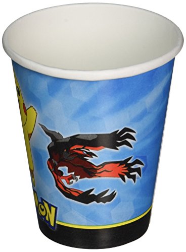 Amscan Pappbecher mit Pokémon-Motiv,  266 ml, 581844 - 3