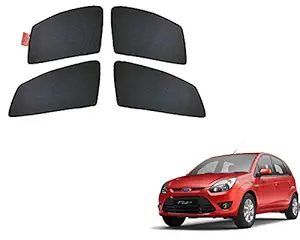 WolkomHome Car Half Curtain Sunshades Fix Curtains for Ford Figo Old