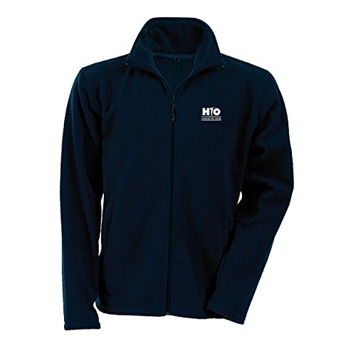 HIO Hole In One Veste Micropolaire zippée Hook Enfant Bleu Marine Taille 10/12 Offert pour l'achat de cet Article Votre Serviette de Golf Microfibre HIO