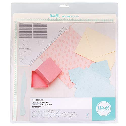 confronta il prezzo We R Memory Keepers Scoring Board, bianco sporco, taglia unica miglior prezzo