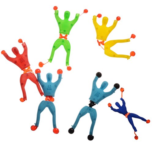 PChero 65pcs Klebrige Spielzeug einschließlich Großer Klettermann ✮ Kleiner Klettermann ✮ Klebrige Hand ✮ Klebrige Flegel ✮ Klebrige Eidechse - 5