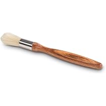 Lot De 15 Brosses Nettoyage Cafetière En Bois - Têtes Nylon, Différentes Tailles (15-22 Cm) | Pour Machines à Café, Gourdes, Tuyaux