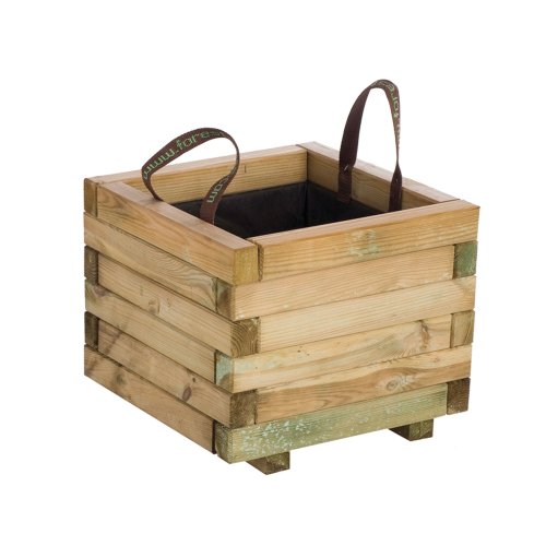 forest-style 963788 Pflanzkübel Baroque, Größe M, 40 x 40 x 33 cm