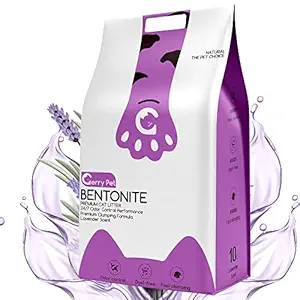 Gerry Pet Cat Litter Instant Clumping Lavender Scented Odur Control Performance Formula 20L