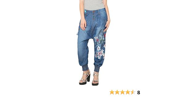 Desigual Edith Jeans Donna : Amazon.it: Abbigliamento