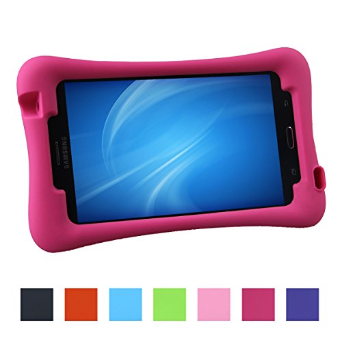 NEWSTYLE Samsung Galaxy Tab 4 7.0 Kinderfreundliche EVA Hülle Schutzhülle Tasche Case für Samsung Tab 4 SM-T230 / T231 / T235 (7 Zoll) - Rosa