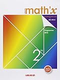 Math'x 2de - manuel grand format - édition 2010