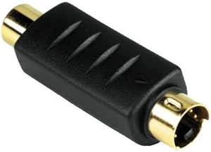 Hama Kompaktadapter S-Video-Stecker (Hosiden) - Cinch-Kupplung Video