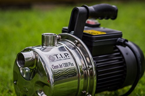 T.I.P. 30085 Gartenpumpe Edelstahl Clean Jet 1300 Plus, bis 4.350 l/h Fördermenge - 6