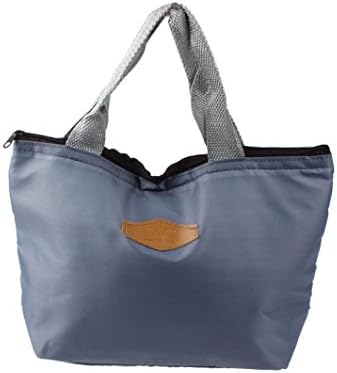 Lunch Boxes for You Fashion portable practical Thermal Insulated Tote Picnic Lunch Cool Bag Cooler Box Handbag Pouch (Gray)