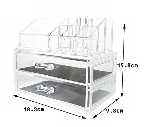 Feibrand Kosmetik Organizer klar 2 Schubladen - 2