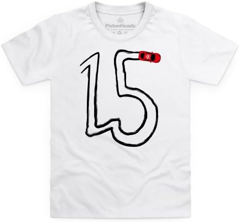 PistonHeads 15 Skid Kid's T Shirt, Kid's, White, XS