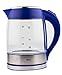 RNG EKO GREEN 1.8-Litre 2200-W Electric LED Glass Kettle-Blue RS.1986.00