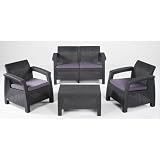 Set completo formado por:2 sillones 1 plaza exterior.