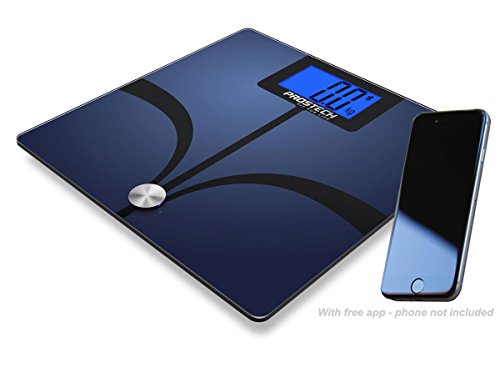 Intelligente Waagen – Bluetooth Körperfett Analyser – 100% Zufriedenheit garantiert . Kompatibel mit Apple Health für iPhone & Android-Geräte. Überwachen Sie Ihren Gewichtsverlust und Ihre Fitbit Fortschritte mit Hilfe dieser digitalen Personenwaage - 2
