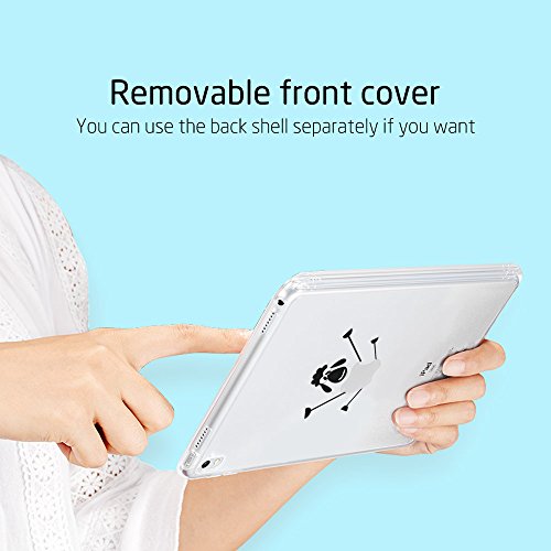 iPad Pro 9.7 Hülle, ESR® Auto aufwachen/Schlaf Funktion Ledertasche mit Durchschaubar Rückseite Abdeckung mit Muster Schutzhülle für iPad Pro 9.7 (Regenbogen) - 5