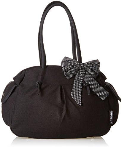Basil Katharina Black and Dots Shoulder Bag - Rad Tragetasche