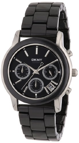 DKNY Damen-Armbanduhr Chronograph Quarz Keramik NY8314