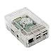 Produktbild Biback Raspberry Pi 3 Modell B+ ABS Gehäuse Schwarz Transparent Weiß Kunststoff Box Cover Shell Kompatibel B + Plus /3/2