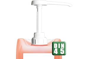 HAUSMARKE Pompa dosatrice 5 litri tanica pompa DIN 45 per tanica da 5 litri | 30 ml Hub