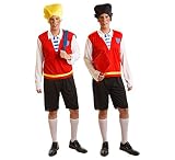 Camiseta, pantalón y 2 gorros (negro y amarillo)