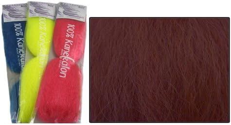 CyberloxShop® 100% Kanekalon Jumbo Braid - Burnt Cinammon