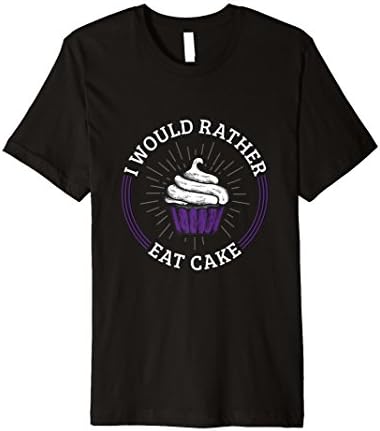I Would Rather Eat Cake Asexual Inside Joke T-Shirt