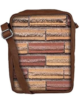 Snoogg , Damen Umhängetasche mehrfarbig multi