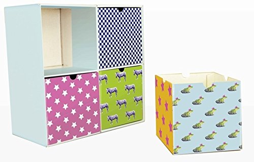 Preisvergleich Produktbild Minikommode Lila & Blue