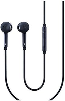 New Black OEM Samsung 3.5mm PREMIUM SOUND Stereo Earbud Headphones for Galaxy S5 S6 S6 Edge + Note 4 5 EO-EG920BB - Comes with extra Eargels!!!