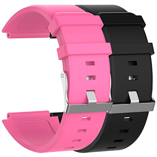 Chofit Silicone Watch Strap Replacement For Sony Sw2 Watch Band