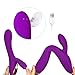 Produktbild FIZZENN G Spot Vibrator mit Clitoris Stimulator, Vibrating Dildo Massager wiederaufladbare Clitoral Rabbit Vibrator Quiet Dual Motor Toy für weibliche Masturbation.
