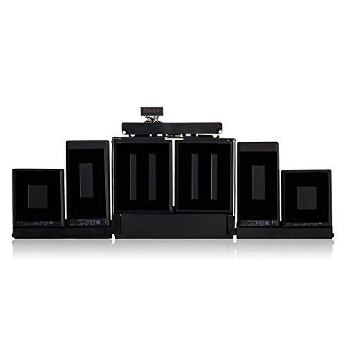 STAIGO Wiedereinbau A1398 A1417 Batterie für Apple MacBook Pro Retina 15 „[Mitte 2012-Früher 2013] MC975 MC976 ME665 ME664 [6 Zelle, 95WH] - 3