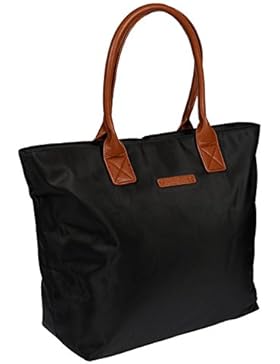 LLUPP Nylon XL Damen Handtasche Shopper Bag