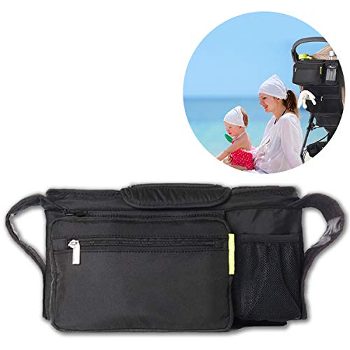 Jiele Baby Multi - Fonction Sac, organiseur de poussette Landau, Buddy Sac de rangement avec support pour téléphone portable Bandoulière, Super Capacité, multifonction de classer dans catégories