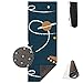Produktbild HiExotic Matte Yoga Mat Eco-Friendly Anti Slip Aliens Outer Space Spaceship Yoga Mat Cute Yoga Towel Carrying Strap & Bag Non-Toxic Printedfor Exercise,Yoga and Pilates 71 X 24 Inch
