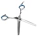 niceEshop(TM) 6pcs Professional Hair Scissors Set Barber Hair Cutting Thinning Scissors with Black Case (6.0 Inch)