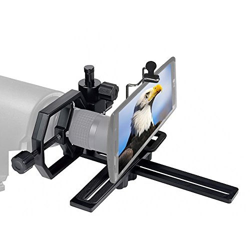 Vizzlema 1,25 Vollmetall-Universal-Kamera-Adapter Handy-Zielfernrohrhalterung fÃ¼r Teleskop, Spektive, Monoskop und Fernglas (350g)