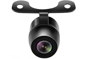 YOLVINUO Car Reversing Camera,Rear View Camera 600 TV Line HD CMOS 170° Wide View Waterproof for Reversing Assist Ideal Mini Reversing Camera,Vehicle Backup Camera Parking Night Vision IP68 Mini Camera