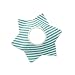 Lovely Cotton Waterproof 360¡ãRotated Buckle Baby Bib Saliva Towel Stripe