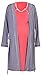 Happy Mama Women's Maternity Hospital Gown Robe Nightie for Labour & Birth. 393p (Robe - Graphite, UK 14/16)