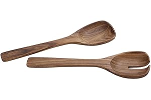 Villeroy & Boch Artesano Original Set de 2 Cubiertos para Ensalada, Madera, Multicolor