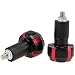 Produktbild 2 x LENKERGEWICHTE Lenker scooter Stabilisatoren Lenkerenden Motorrad 7/8 22 mm rot